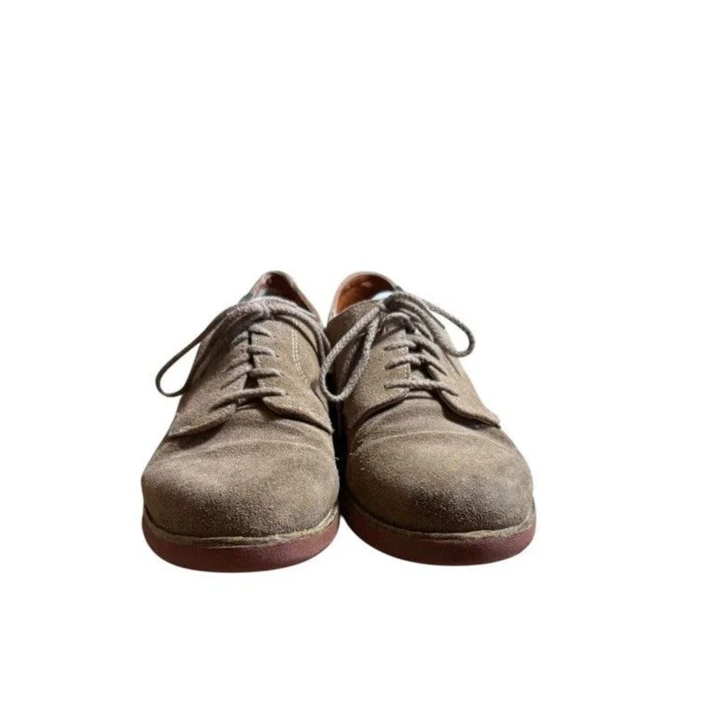 G.H. Bass Originals Tan Buck Oxfords Shoes Mens Size 9 Classic Preppy